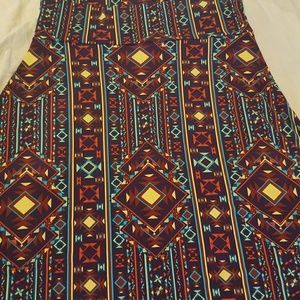 Lularoe 2XL Azure A-line skirt